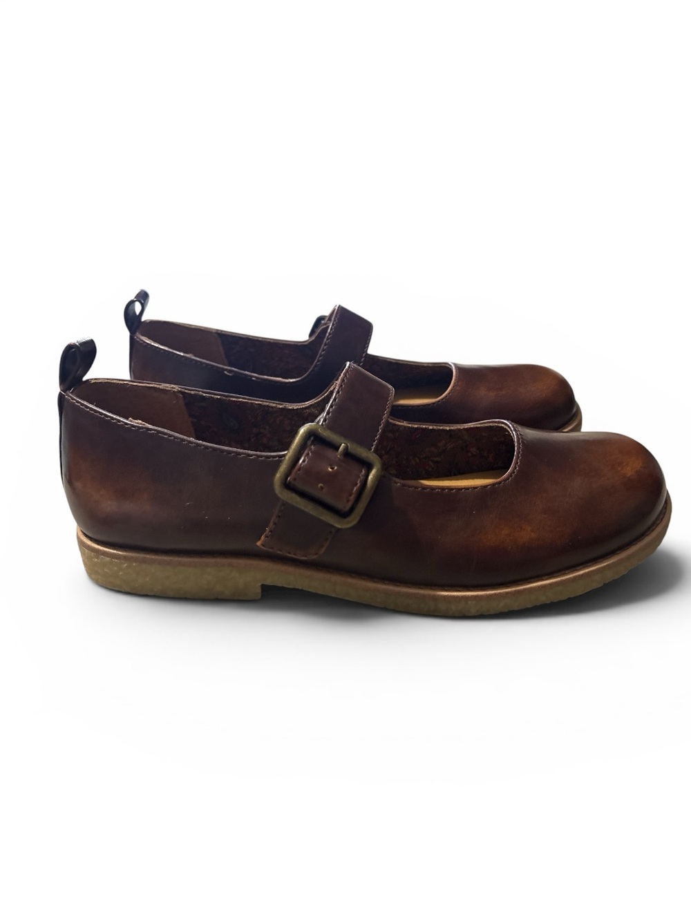 BOC Womens Lara Mary Jane Shoes 11M Chestnut NWOB